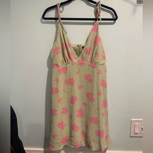 NWT Lime Floral Dress
